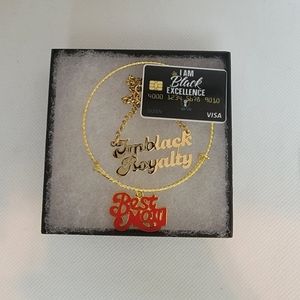 Mothers Day gift for Black Moms Chain and Bangles